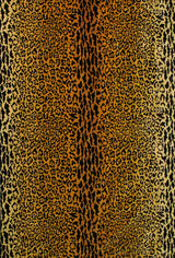 Scalamandre Y0 00010690 GOLD / BROWN LEOPARD VELVET Fabric - Eade's Wallpaper
