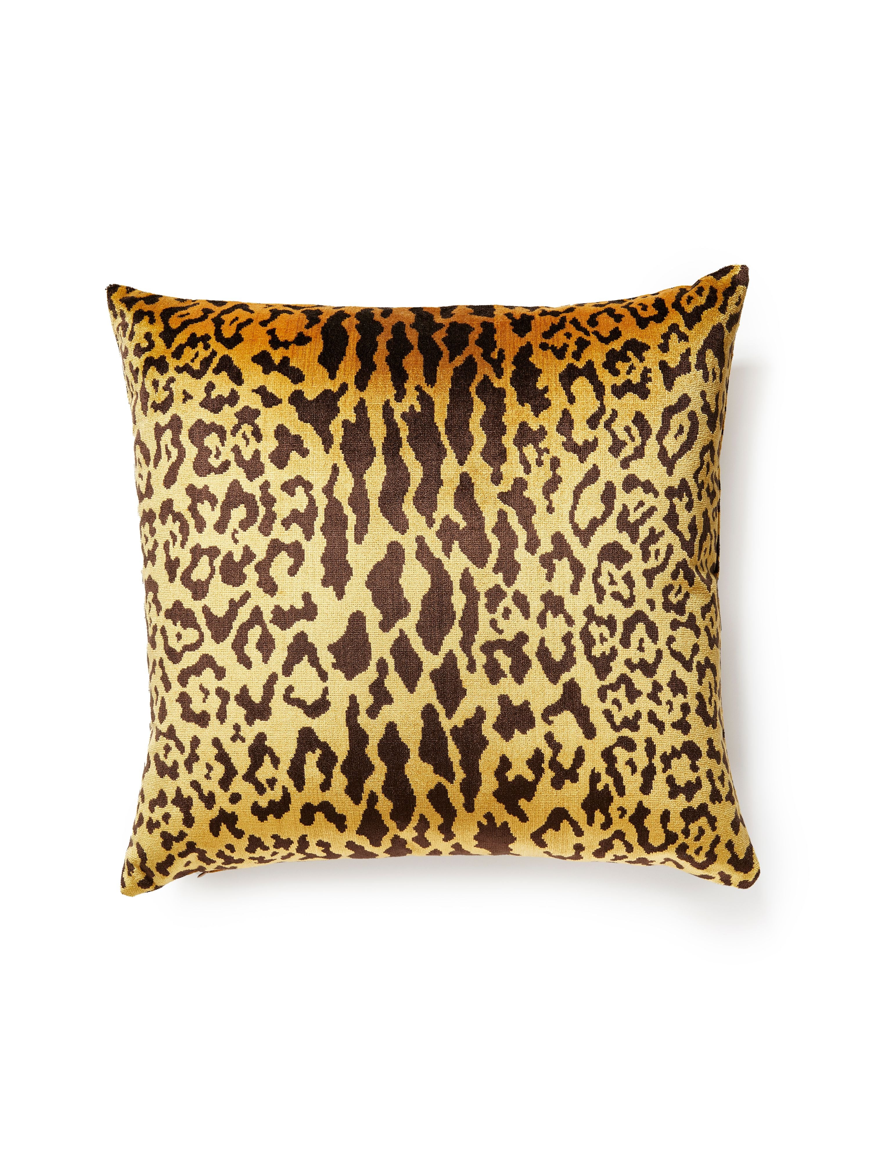 Scalamandre Y0 0001LEOVPILL LEOPARD VELVET PILLOW - Eade's – Eades