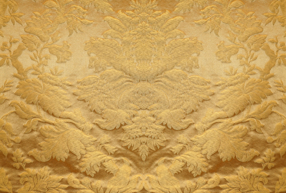 Scalamandre Y0 00866470 GOLD URBINO DAMASK Fabric - Eade's Wallpaper