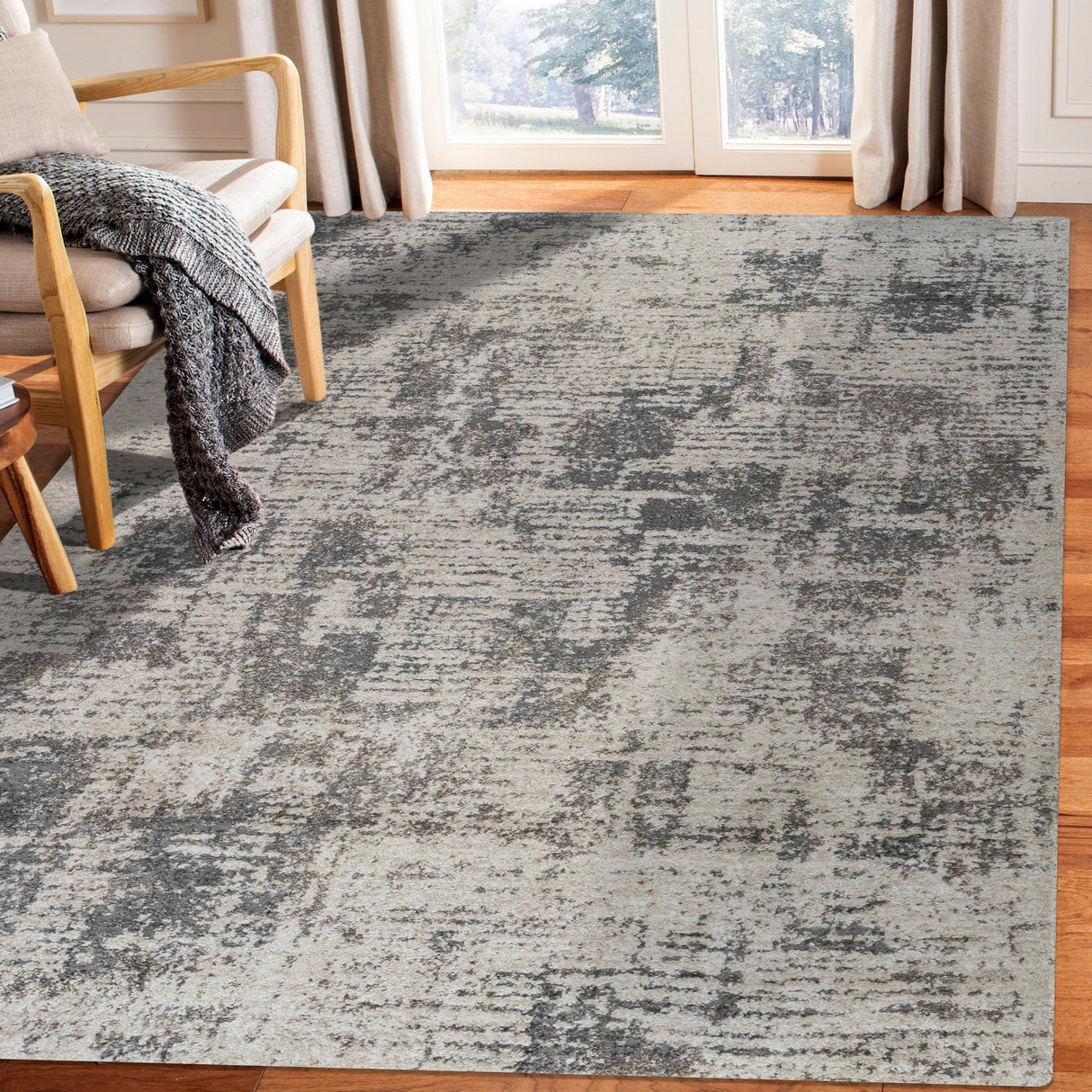 Amer Rugs YAS-3 Yasmin Contemporary /Gray Area Rug