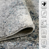 Amer Rugs YAS-4 Yasmin Contemporary Runner Rug, 2'6" X 8' Area Rug