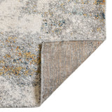 Amer Rugs YAS-5 Yasmin Contemporary /Blue Runner Rug, 2'6" X 8' Area Rug
