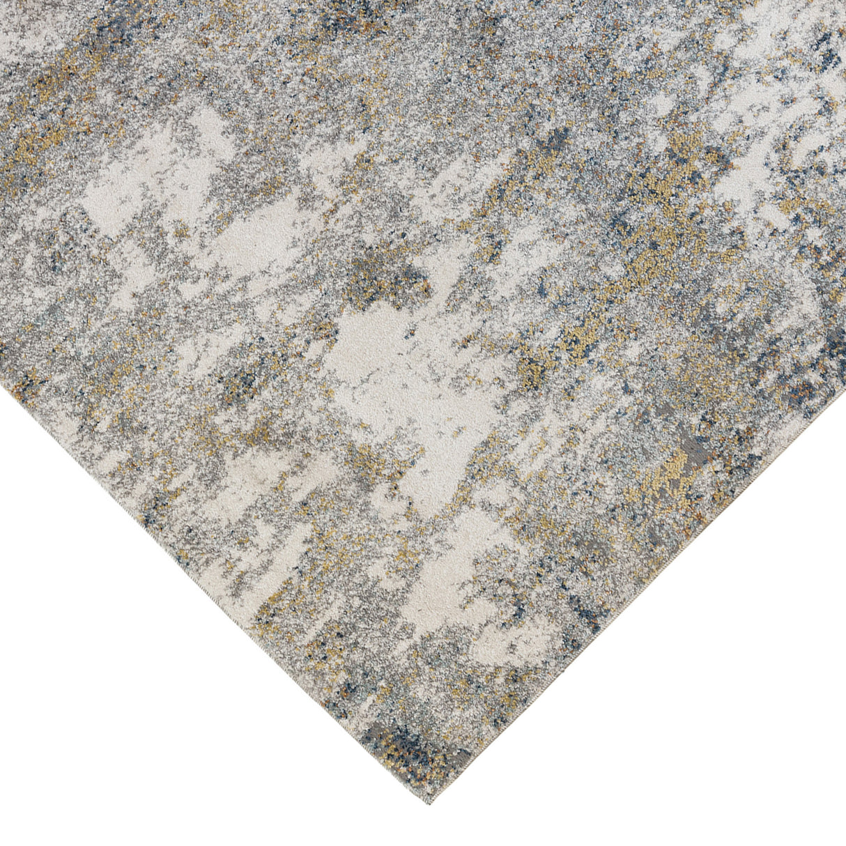 Amer Rugs YAS-5 Yasmin Contemporary /Blue Runner Rug, 2'6" X 8' Area Rug
