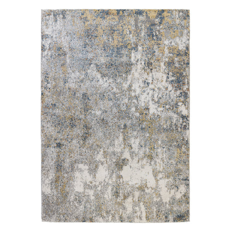 Amer Rugs YAS-5 Yasmin Contemporary /Blue Runner Rug, 2'6" X 8' Area Rug
