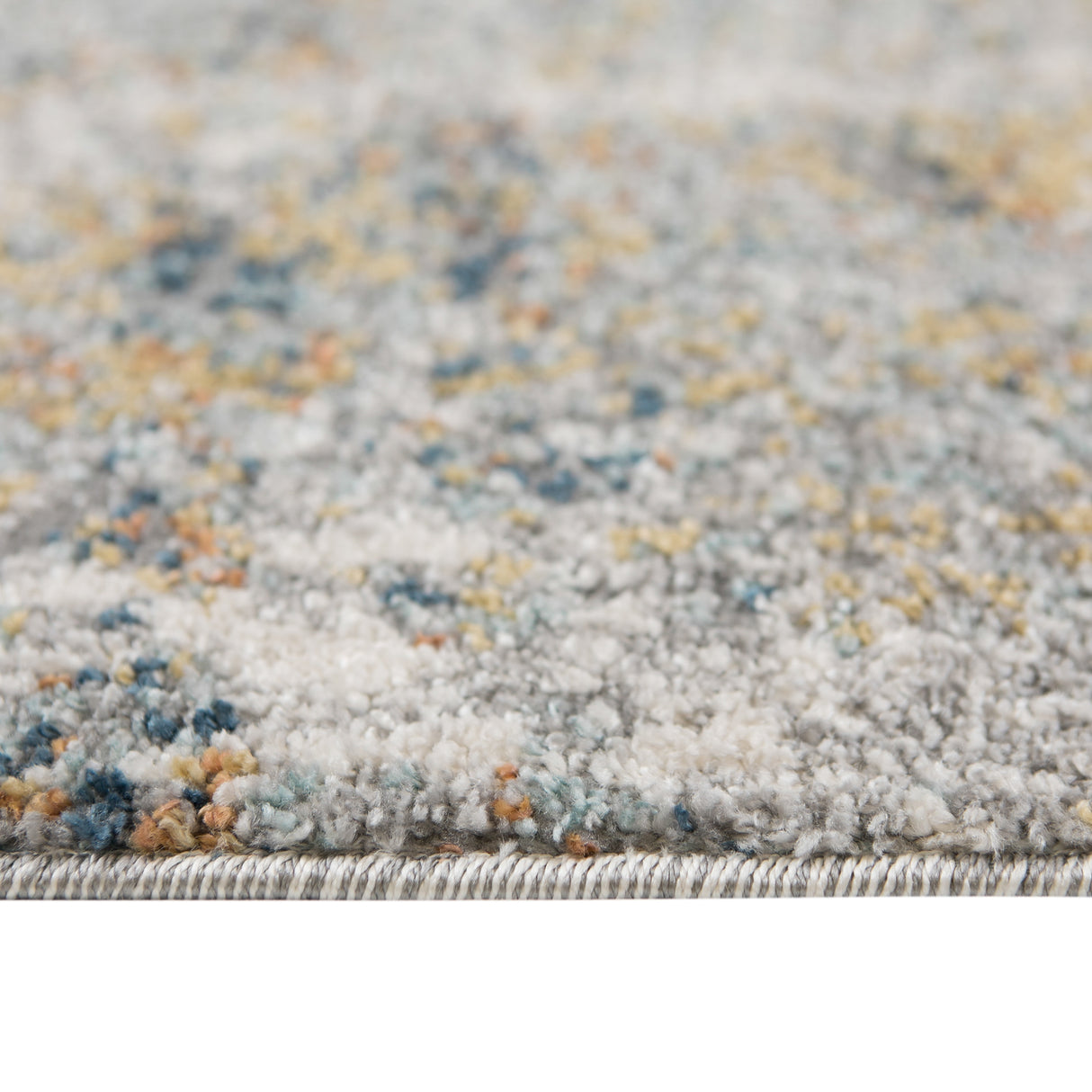 Amer Rugs YAS-5 Yasmin Contemporary /Blue Runner Rug, 2'6" X 8' Area Rug