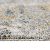 Amer Rugs YAS-5 Yasmin Contemporary /Blue Runner Rug, 2'6" X 8' Area Rug