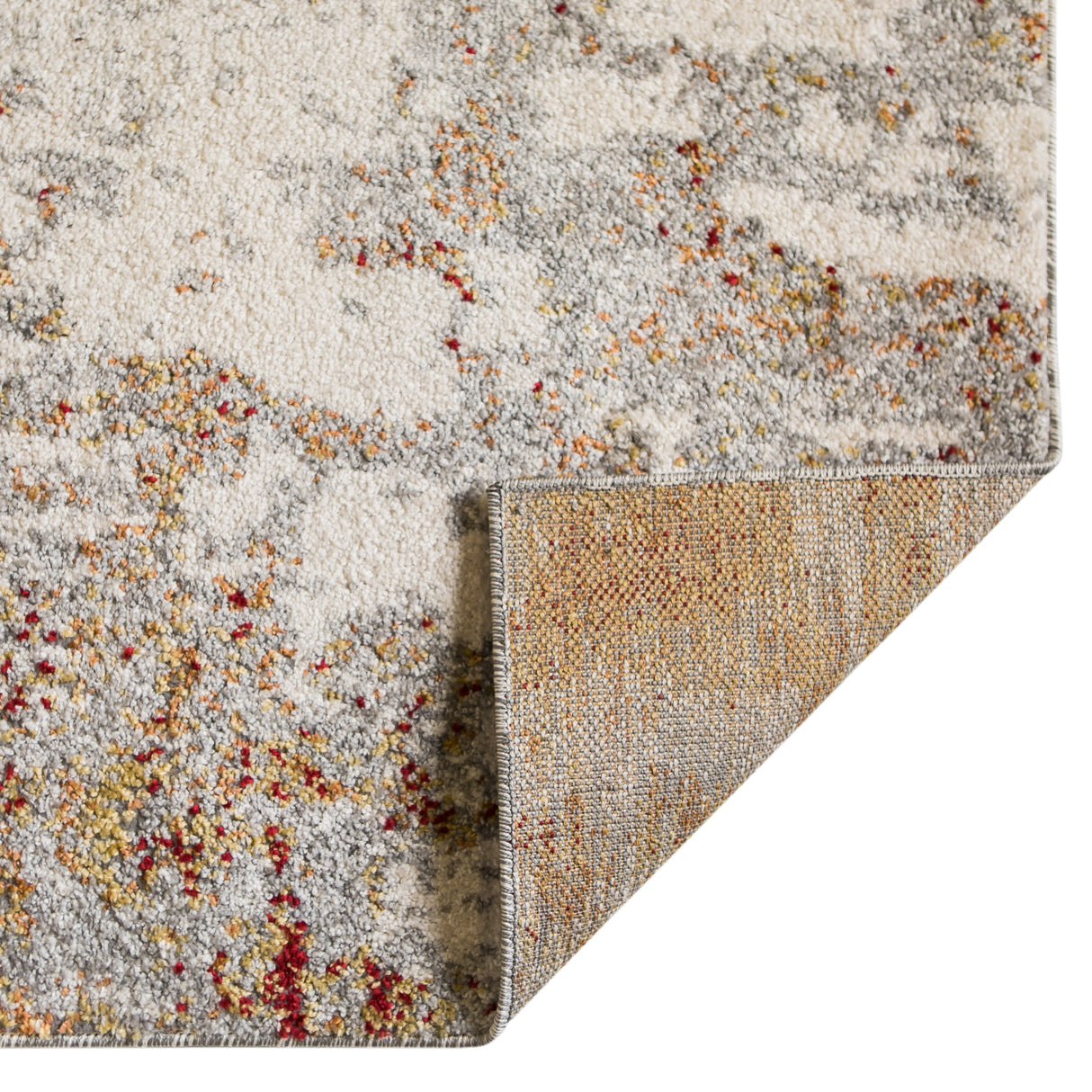 Amer Rugs YAS-6 Yasmin Contemporary /Cream Runner Rug, 2'6" X 8' Area Rug