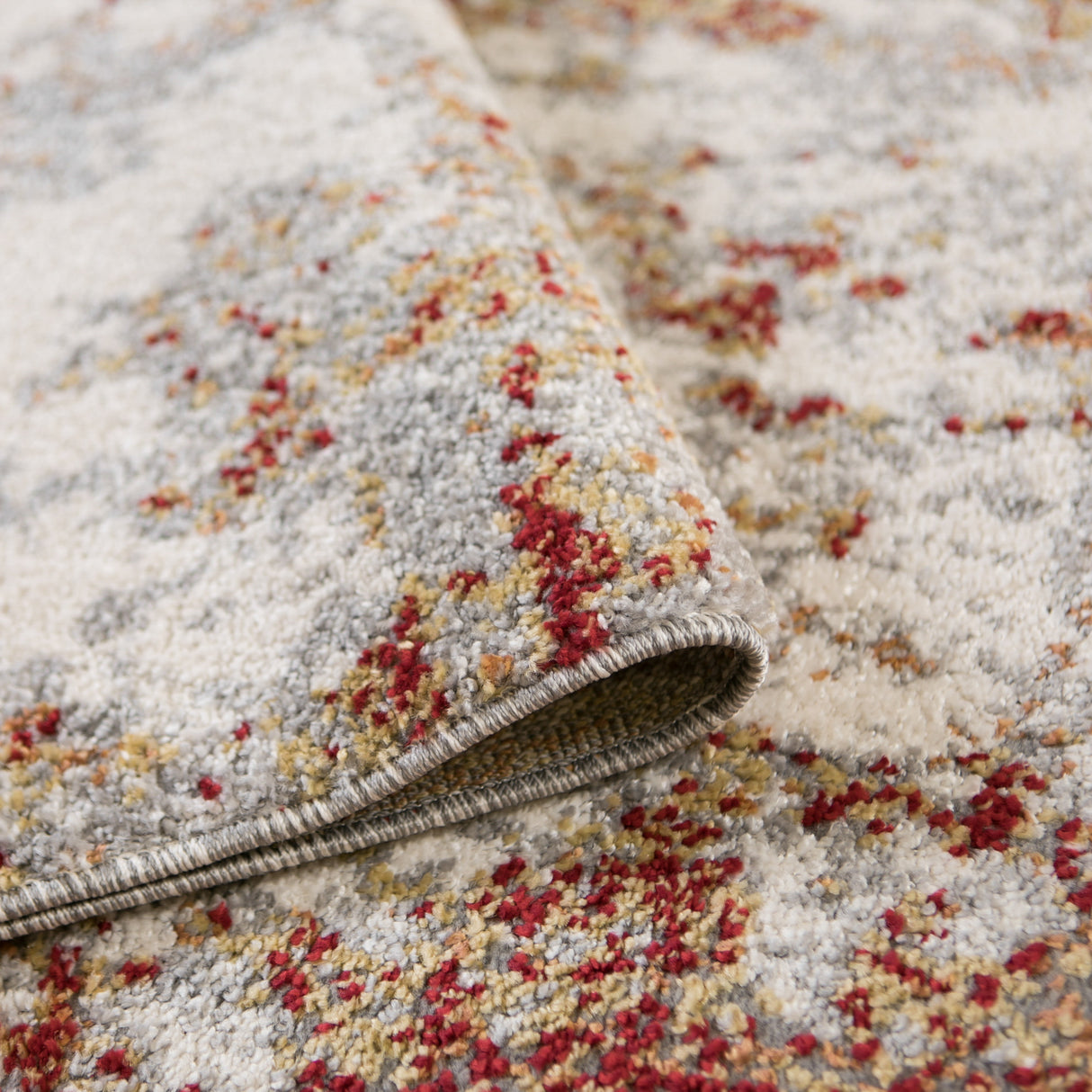 Amer Rugs YAS-6 Yasmin Contemporary /Cream Runner Rug, 2'6" X 8' Area Rug
