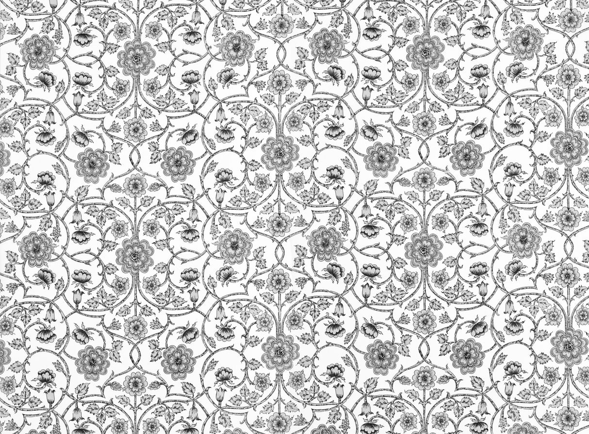 Scalamandre YD 00015736 FERN ORNAMENTAL GATE Fabric - Eade's Wallpaper