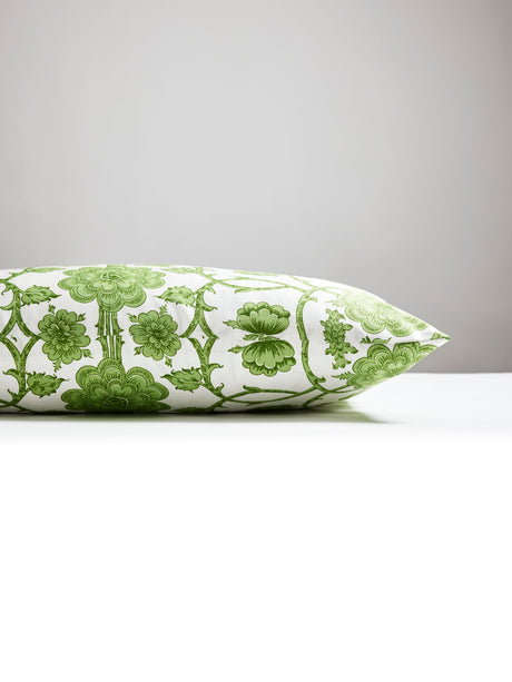 Scalamandre YD 0001LBDK5736 ORNAMENTAL GATE LUMBAR PILLOW - 