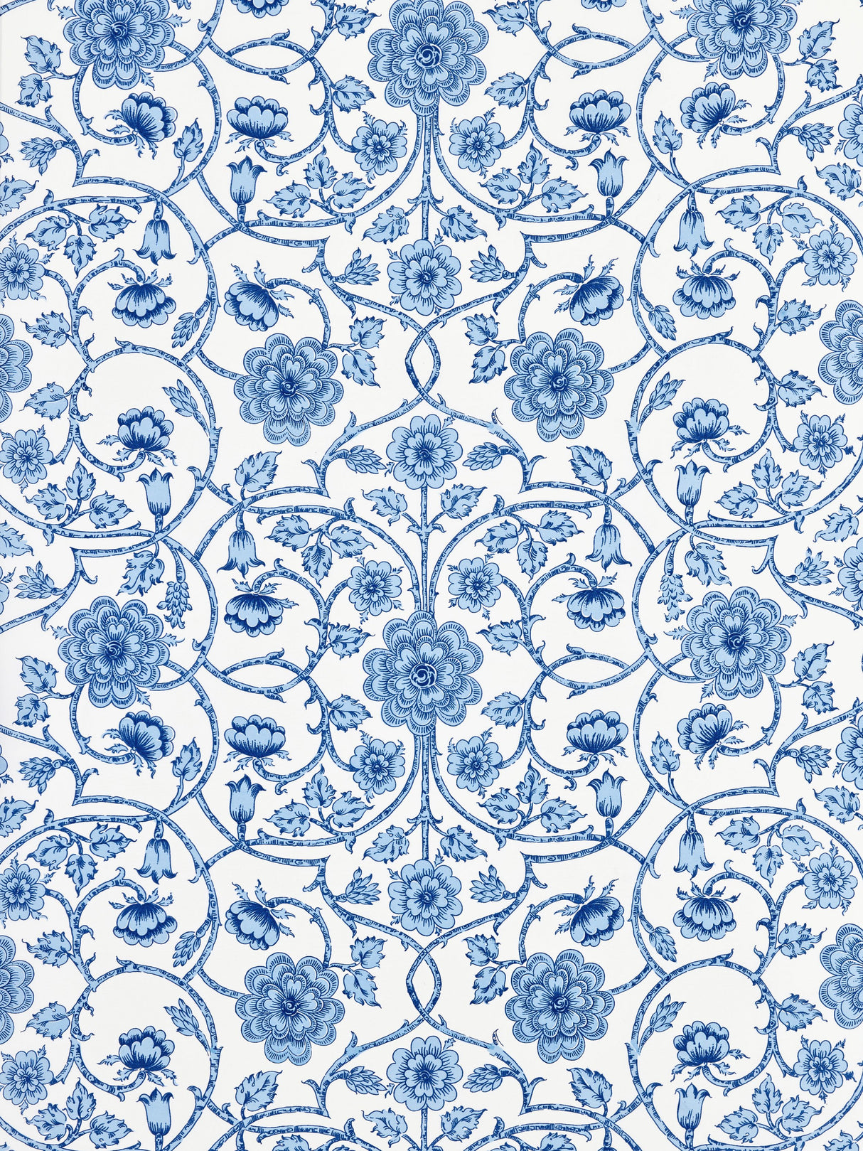 Scalamandre YD 00025736 SKY ORNAMENTAL GATE Fabric - Eade's Wallpaper