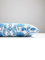 Scalamandre YD 0002LBDK5736 ORNAMENTAL GATE LUMBAR PILLOW - 