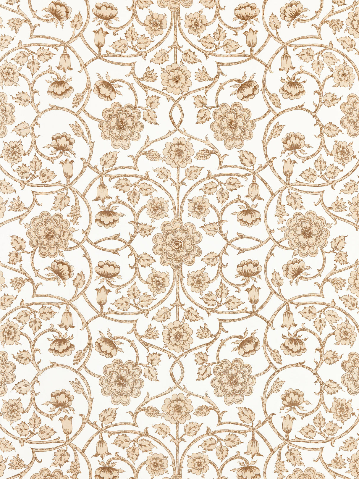 Scalamandre YD 00035736 TRAVERTINE ORNAMENTAL GATE Fabric - Eade's Wallpaper