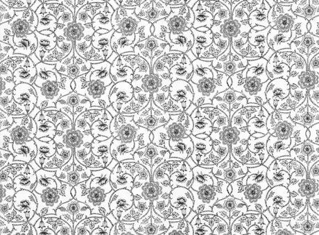 Scalamandre YD 00035736 TRAVERTINE ORNAMENTAL GATE Fabric - Eade's Wallpaper