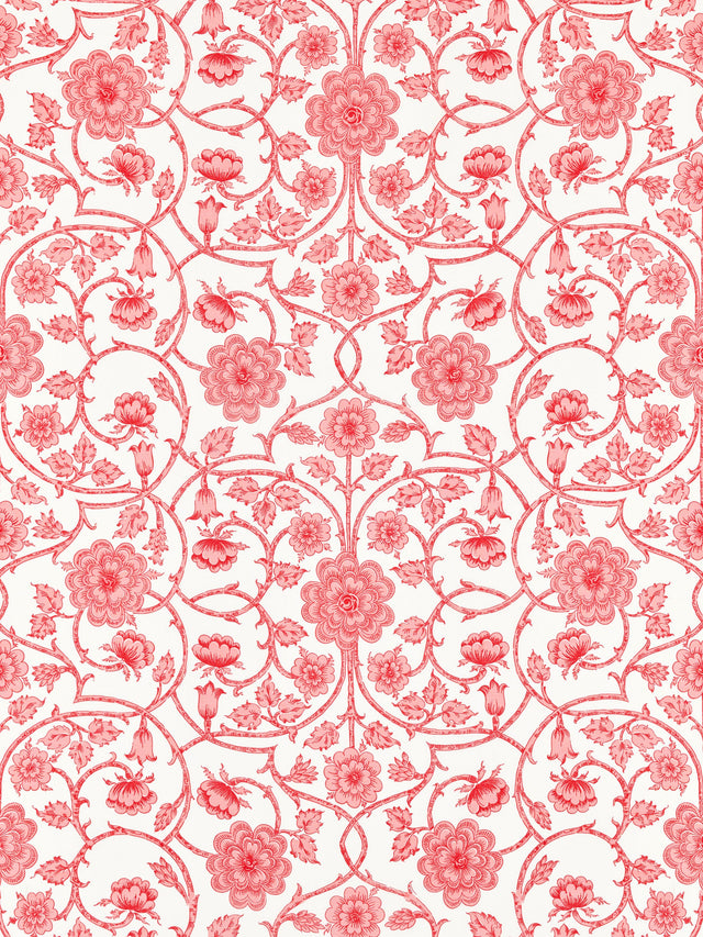 Scalamandre YD 00045736 PETAL ORNAMENTAL GATE Fabric - Eade's Wallpaper
