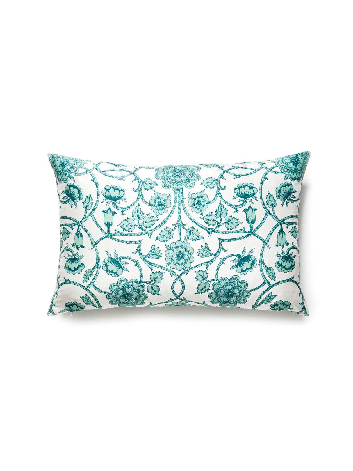 Scalamandre YD 0005LBDK5736 ORNAMENTAL GATE LUMBAR PILLOW - 
