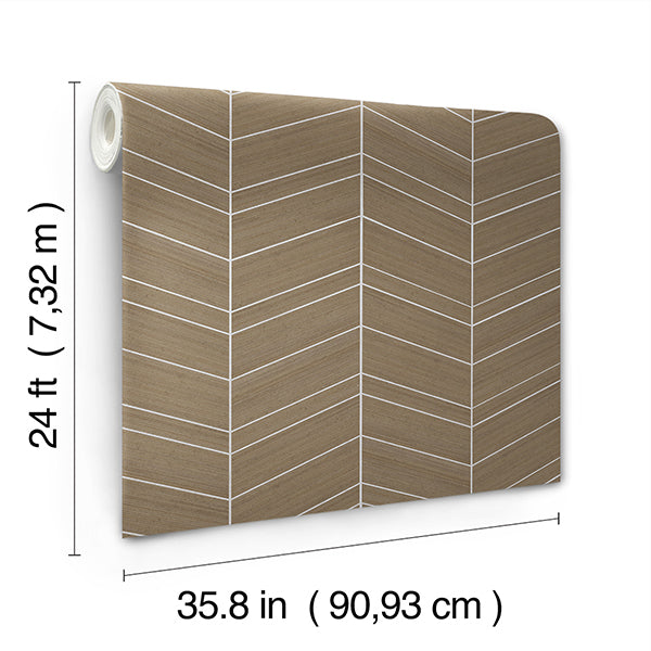 Eade’s Chevron Abaca Cinnamon