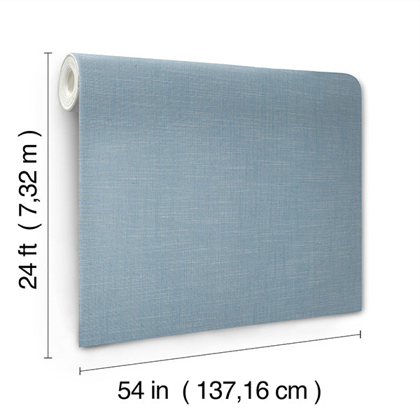 Eade’s Combed Linen Cornflower Blue