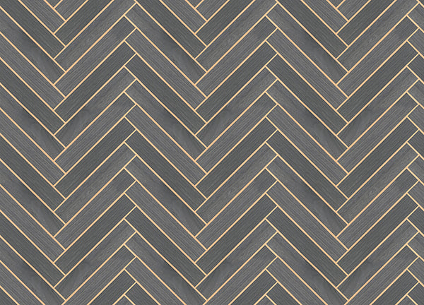 Eade’s Herringbone Wood Veneer Graphite