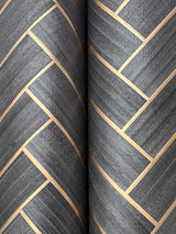 Eade’s Herringbone Wood Veneer Graphite