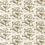 KRAVET COUTURE ZEN DRAGON.421.0 ZEN DRAGON GOLD Fabric - Eade's Wallpaper