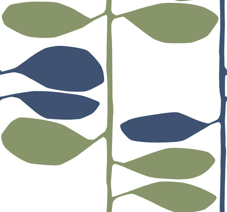 Eade’s Sculpted Vines Alpine & Ultramarine