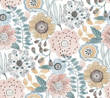 Eade’s Artistic Bouquet Ochre & Ocean