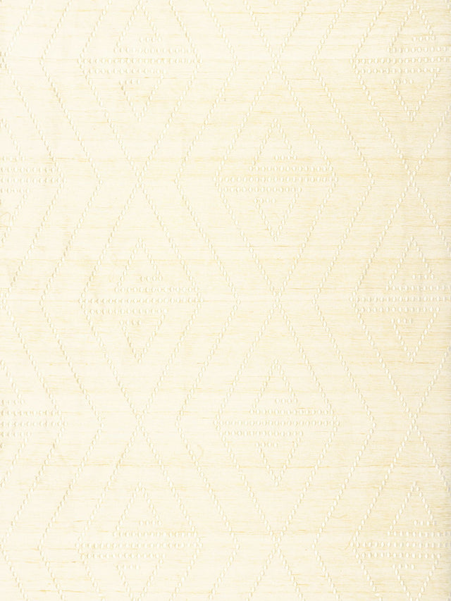 Scalamandre ZS 00016873 CREAM TORQUAY COAST Fabric - Eade's Wallpaper
