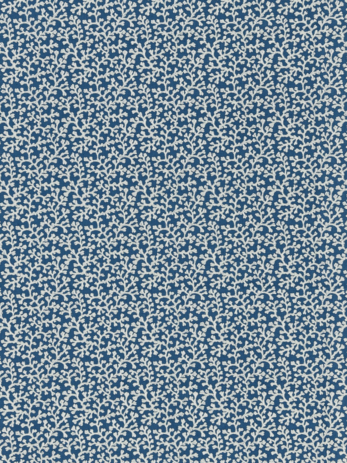Scalamandre ZS 00016949 COBALT HELE BAY Fabric - Eade's Wallpaper