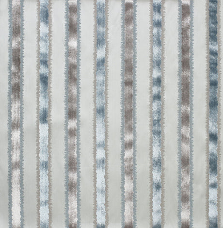 Scalamandre ZS 0001VELZ MIST TAI LAO STRIPE Fabric - Eade's Wallpaper