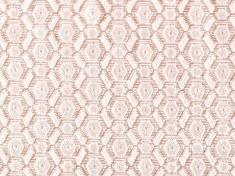 Scalamandre ZS 0002MANE SHELL PINK MANETTA Fabric - Eade's Wallpaper
