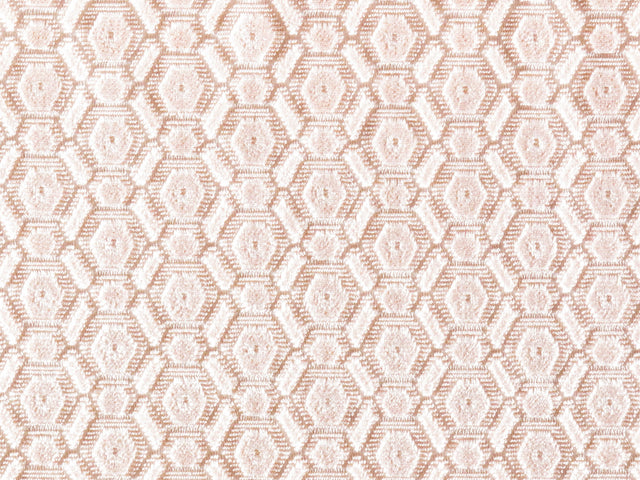 Scalamandre ZS 0002MANE SHELL PINK MANETTA Fabric - Eade's Wallpaper