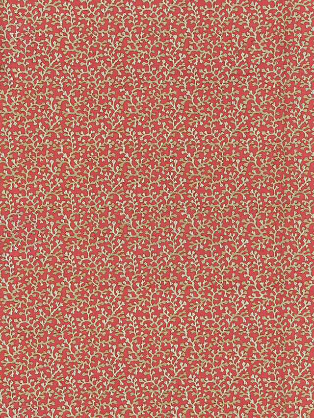 Scalamandre ZS 00046949 CORAL HELE BAY Fabric - Eade's Wallpaper
