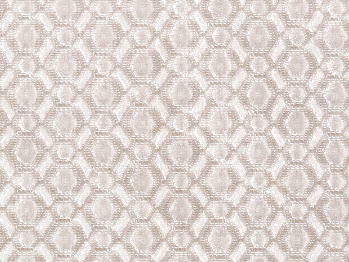 Scalamandre ZS 0004MANE SILVER MANETTA Fabric - Eade's Wallpaper