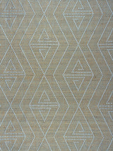 Scalamandre ZS 00058068 BLUE JAY TORQUAY Fabric - Eade's Wallpaper
