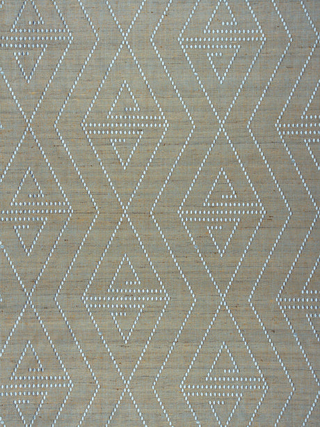 Scalamandre ZS 00058068 BLUE JAY TORQUAY Fabric - Eade's Wallpaper