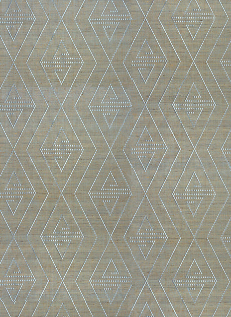 Scalamandre ZS 00058068 BLUE JAY TORQUAY Fabric - Eade's Wallpaper