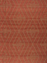 Scalamandre ZS 00218068 TOMATO TORQUAY Fabric - Eade's Wallpaper