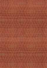 Scalamandre ZS 00218068 TOMATO TORQUAY Fabric - Eade's Wallpaper