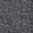 Mitchell MP FF-2402-20 Abstract,Small Scale Keen-Navy - Eade's Wallpaper