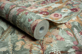 Galerie Inia Classical Floral All-over Pink Wallpaper INA746