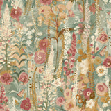 Galerie Inia Classical Floral All-over Pink Wallpaper INA746