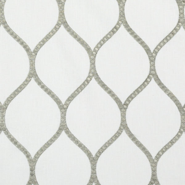 Mitchell MDS FF-2202-33 Geometric,Ogee,Traditional Simplify-Grey - Eade's Wallpaper