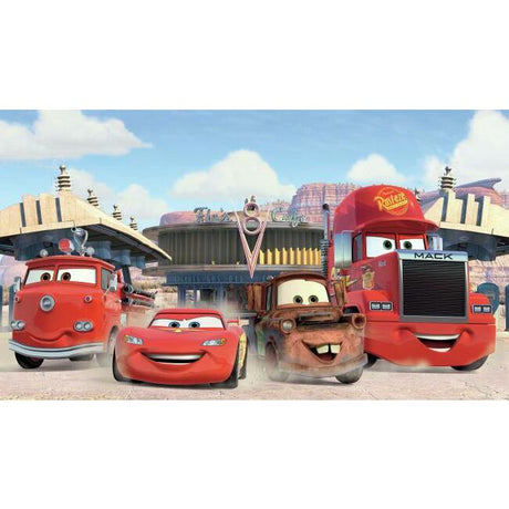 RoomMates JL1303M Disney Cars Friends Wall Mural - Eade's Wallpaper