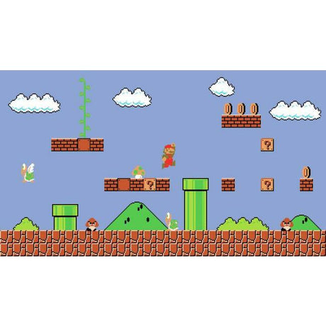 RoomMates JL1331M Retro Super Mario XL Wall Mural - Eade's Wallpaper