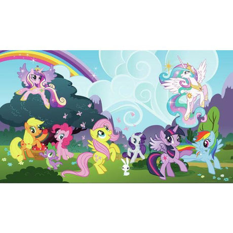 RoomMates JL1334M My Little Pony Ponyville Wall Mural - Eade's Wallpaper