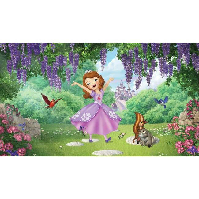 RoomMates JL1400M Sofia & Friends Garden XL Wall Mural - Eade's Wallpaper