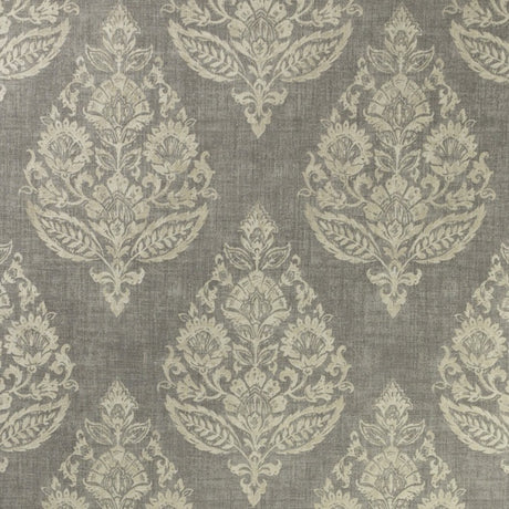 Mitchell MDS FF-2106-15 Damask,Medallion,Traditional Lisette-Stone - Eade's Wallpaper