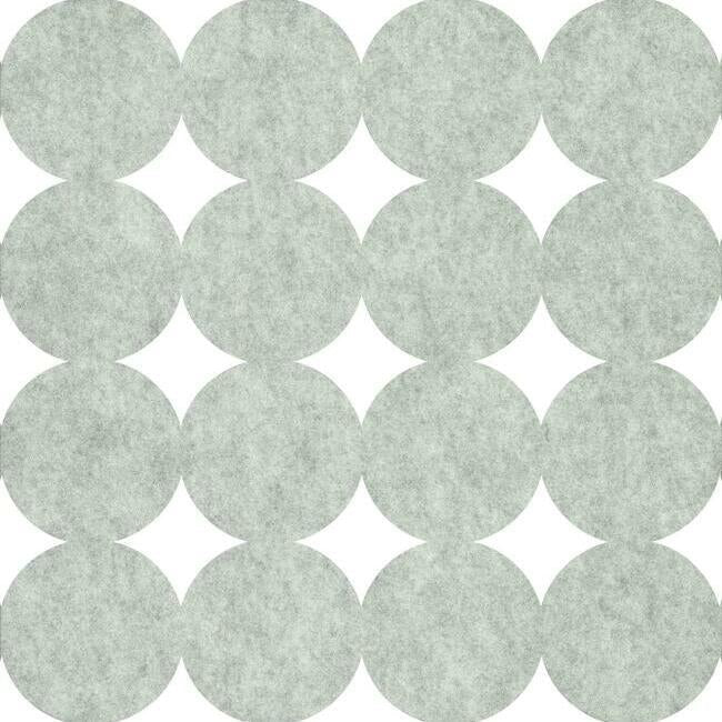 QuietWall QWS1015 Modern Circles Acoustical Peel + Stick Tiles - Eade's Wallpaper