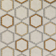 Mitchell MDS FF-2104-29 Geometric Ironwood-Rococo - Eade's Wallpaper